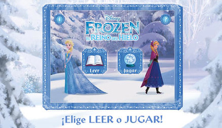Frozen Disney APP IPAD