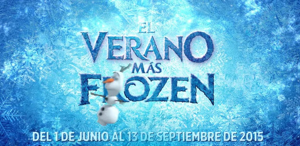 Disneyland Paris - Verano Frozen 2015 Concurso