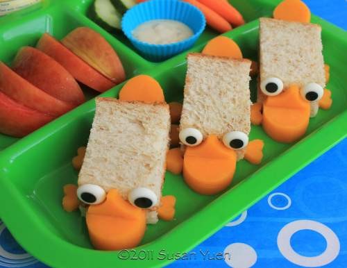 Sandwiches Phineas y Ferb Perry