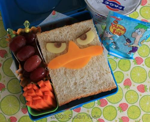 Sandwich Perry Ornitorrinco - Phineas y Ferb