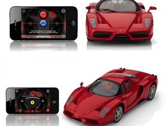Coche teledirigido Ferrari para iPhone