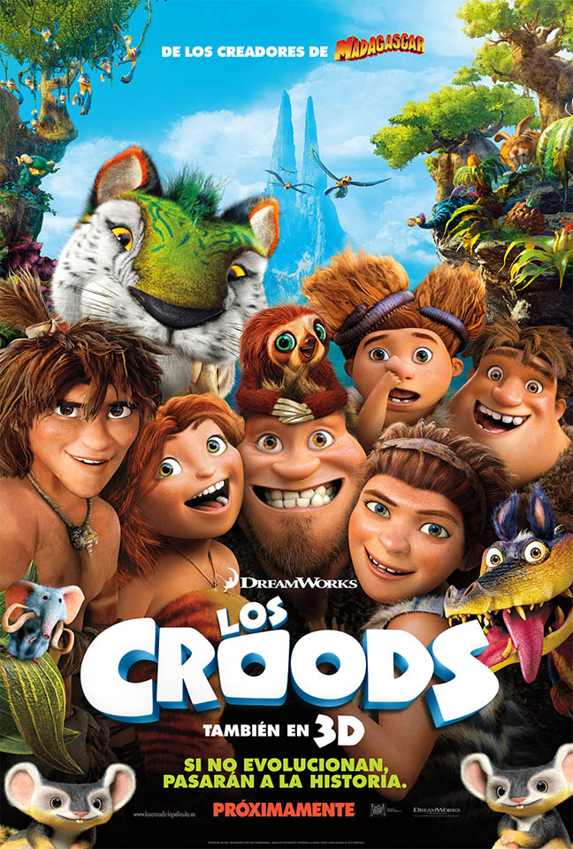 Los Croods - Cine Niños