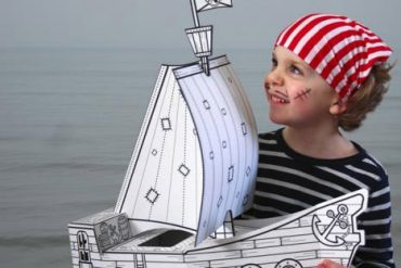 Barco Pirata Manualidad