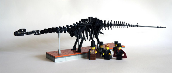 Exposición LEGO Dinosaurios Museo Ciencias Naturales MAdrid