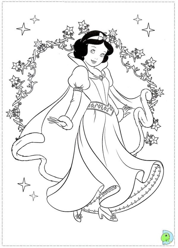 Colorear Blancanieves Princesas Disney