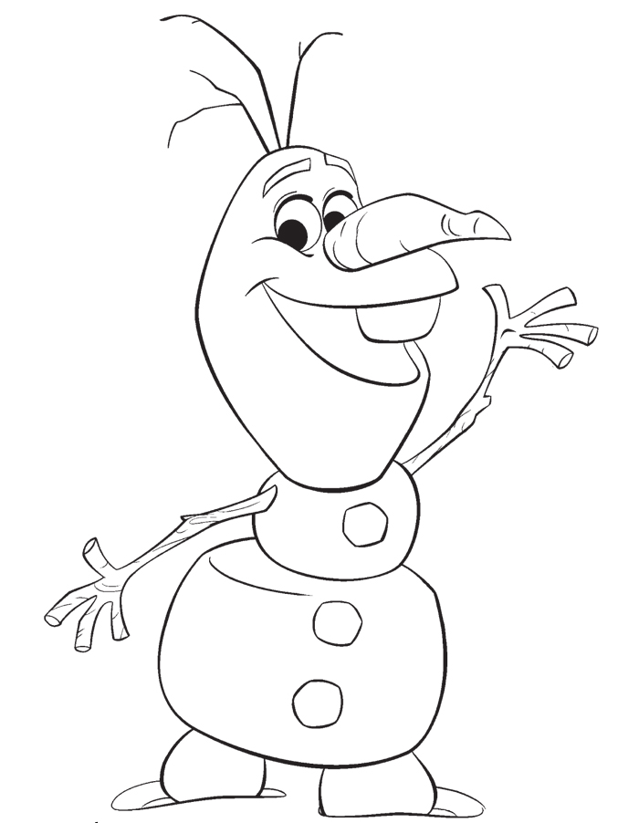Colorear OLAF