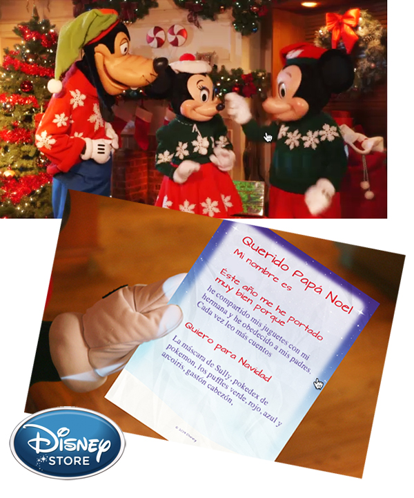 Disney Store Navidad