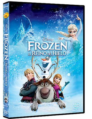 Frozen DVD Blue Ray 3D