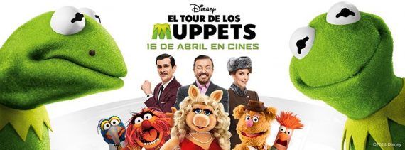 Pelicula Muppets Estreno 16 de abril de 2014