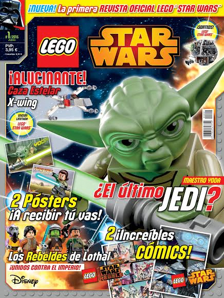 pistón Productividad Villano Llega la revista oficial de LEGO Star Wars - MI MAMÁ TIENE UN BLOG