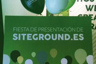 Presentacion siteground.es Hosting Site Ground España Influenzia Espacio Mood