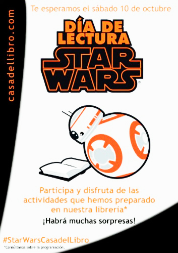 Dia Lectura Star Wars Reads Day España Madrid