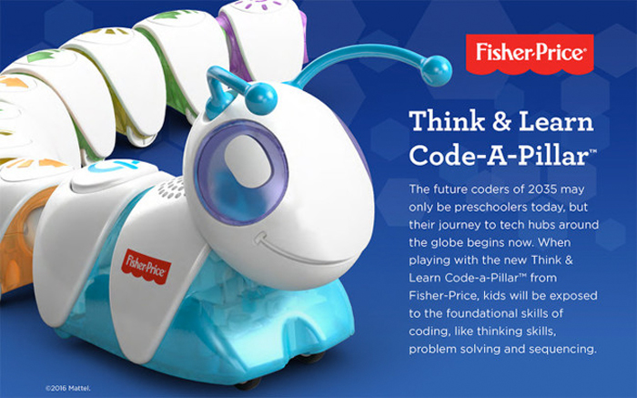 Code a pillar Fisher Price Programación para niños Juguetes Opinion y Precio