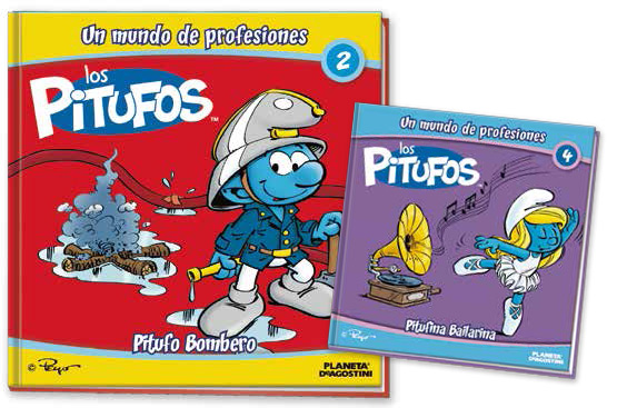 Colección Los Pitufos Profesiones - Planeta Agostini