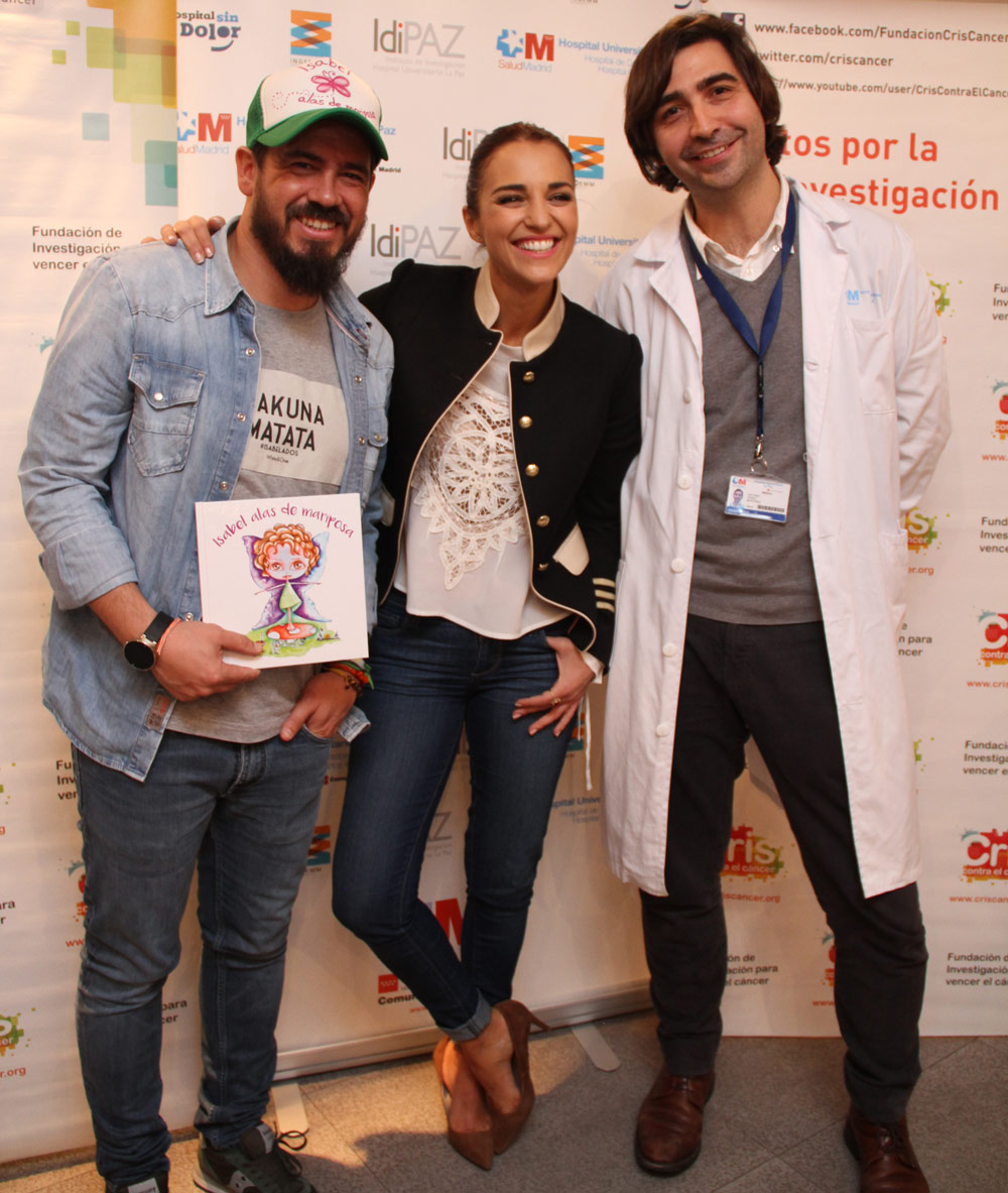 Paula Echevarría - Proyecto Lydia - Hospital La Paz - Fundación Cris Contra el Cáncer - Libro Solidario - Cancer infantil