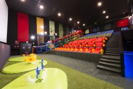 Sala de cine para niños YELMO KIDS ISLAZUL MADRID