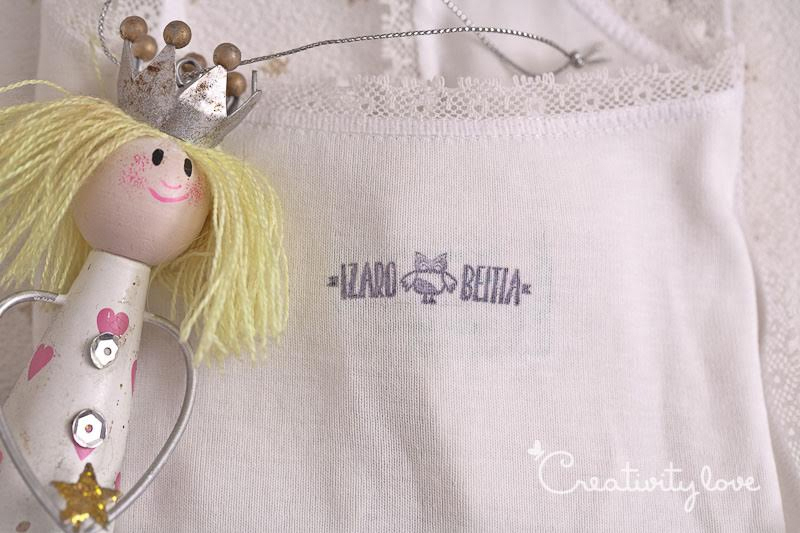 Creativity Love: Sellos para marcar la ropa de los niños