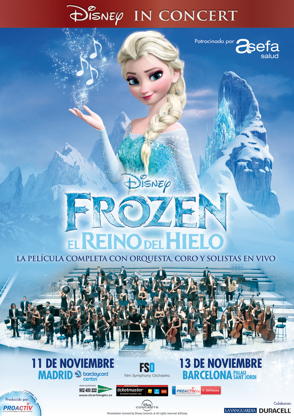 Disney in concert: Frozen - FSO (lFilm Symphony Orchestra)