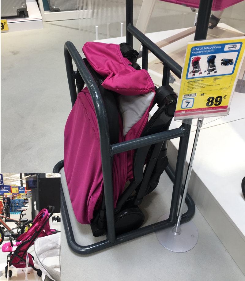 Carrefour Tendencias - Silla paseo bebés equipaje de mano