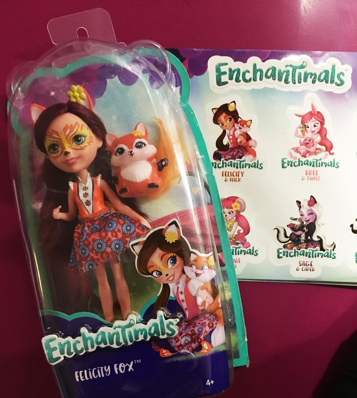 Muñecas Enchantimals - Fiesta Mattell